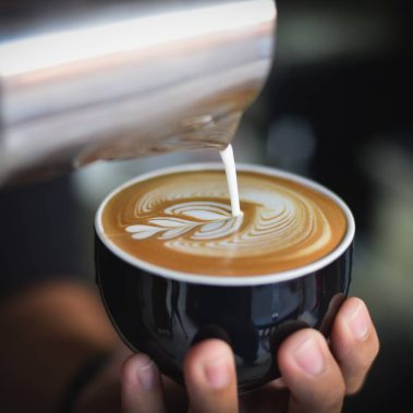 coffee being poured
